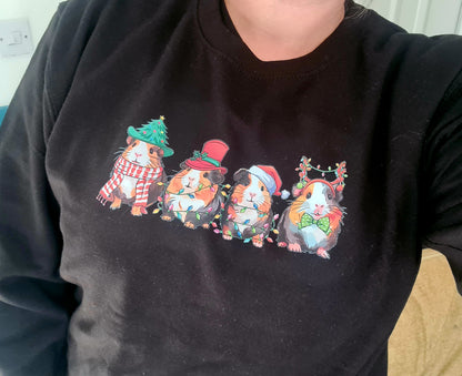 Christmas guinea pig jumper