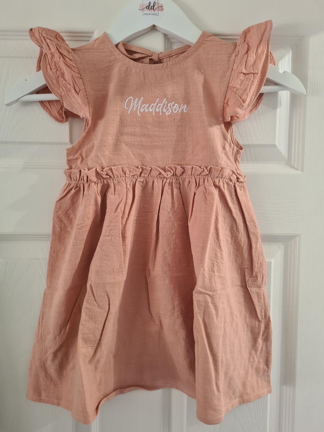 Embroidered summer dress