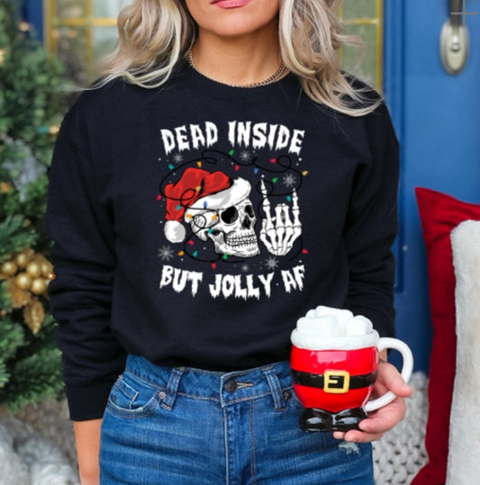 Dead inside but jolly AF jumper