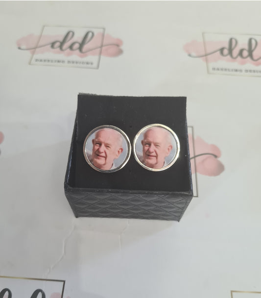 Personalised cufflinks