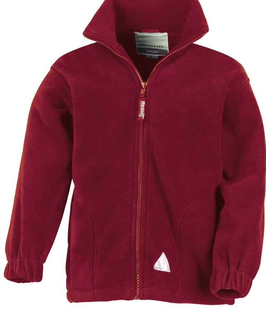 Childrens embroidered fleece