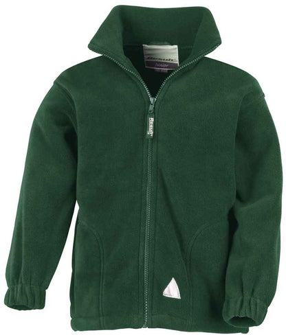 Childrens embroidered fleece