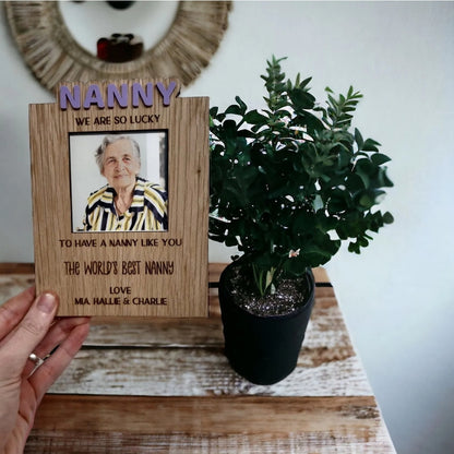 Mum/nanny wooden plaque