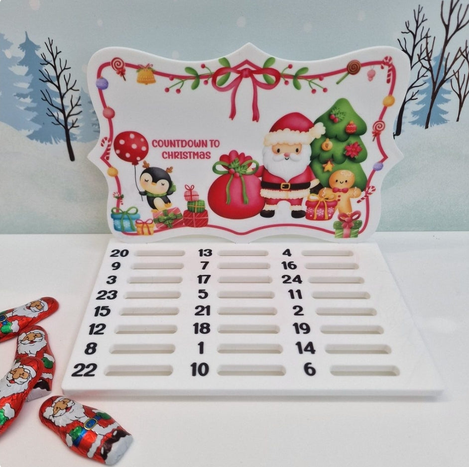 Chocolate coin advent calendar