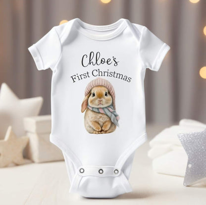 Babys first Christmas vest