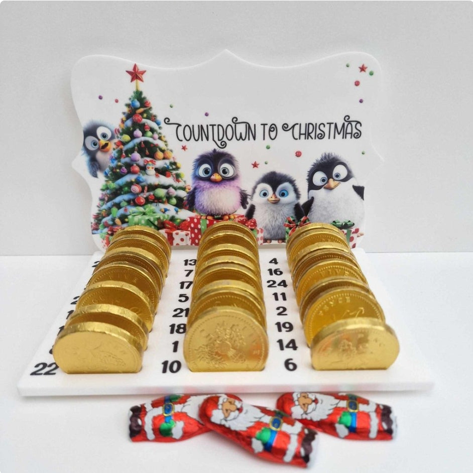 Chocolate coin advent calendar