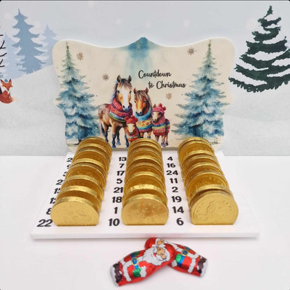 Chocolate coin advent calendar