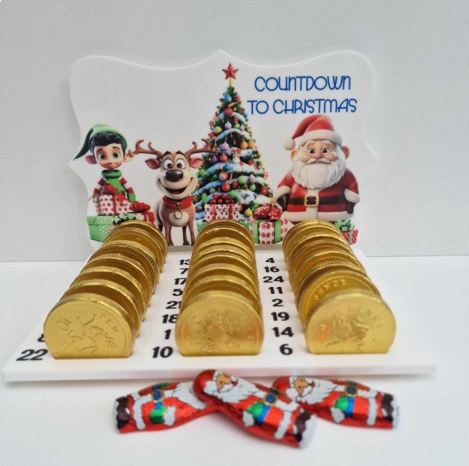 Chocolate coin advent calendar