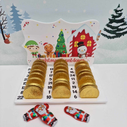 Chocolate coin advent calendar