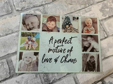 Load image into Gallery viewer, Personalised glass photo chopping board
