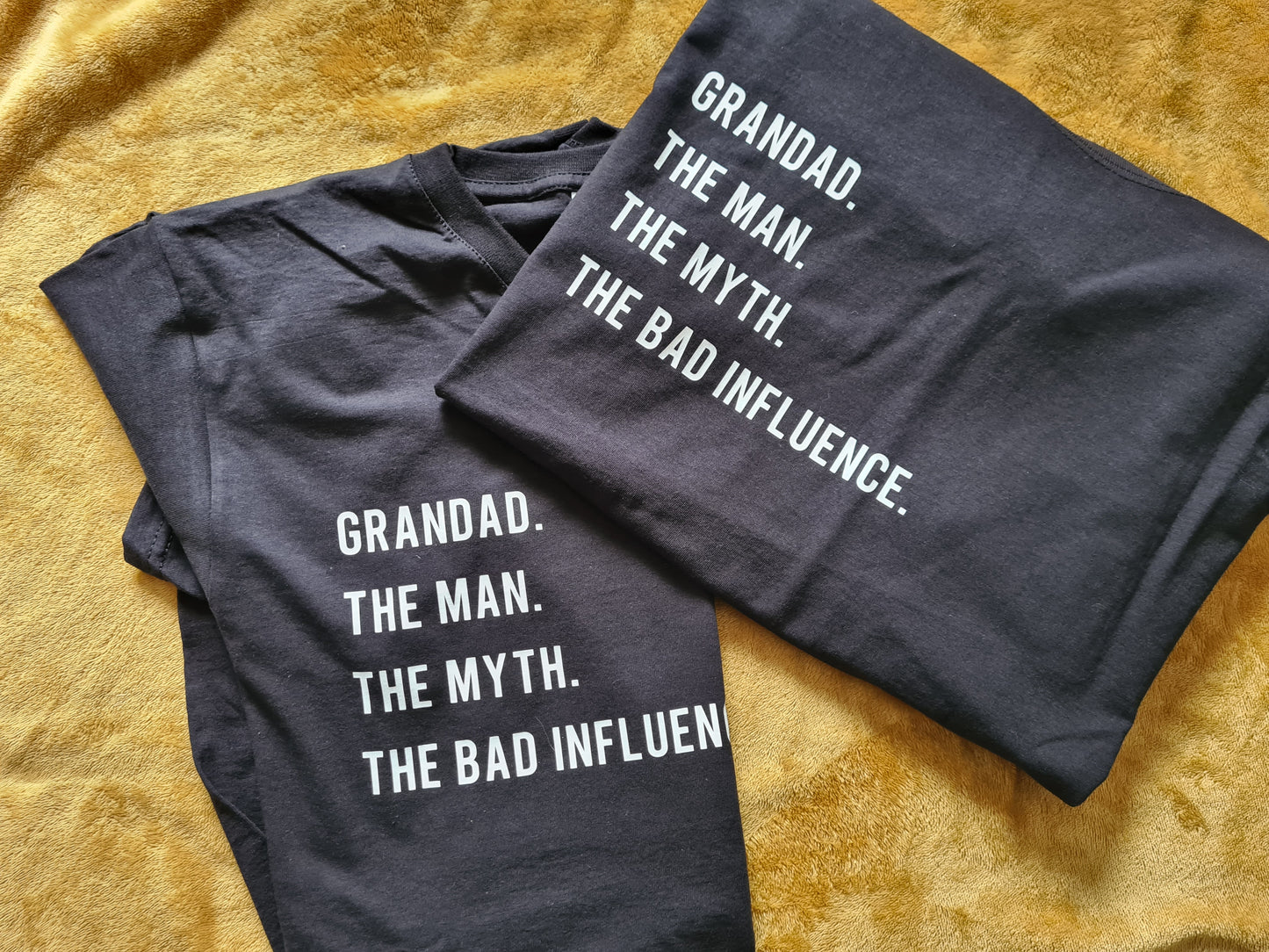 The man the myth the bad influence tshirt