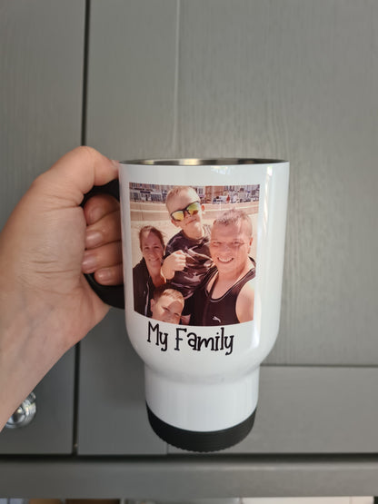 Personalised travel mugs