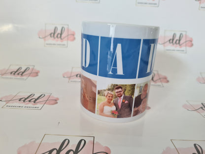 Dad photo mug