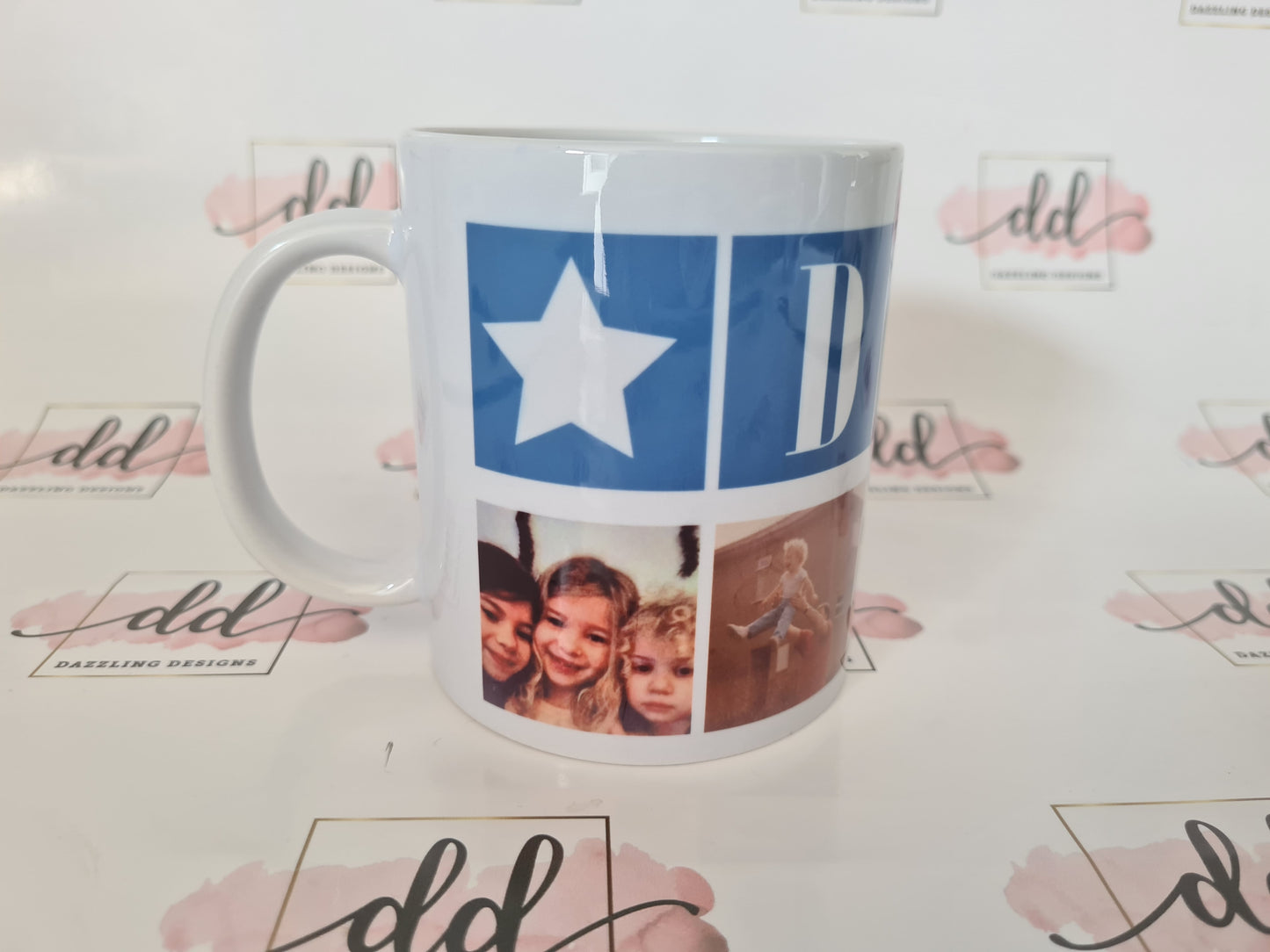 Dad photo mug