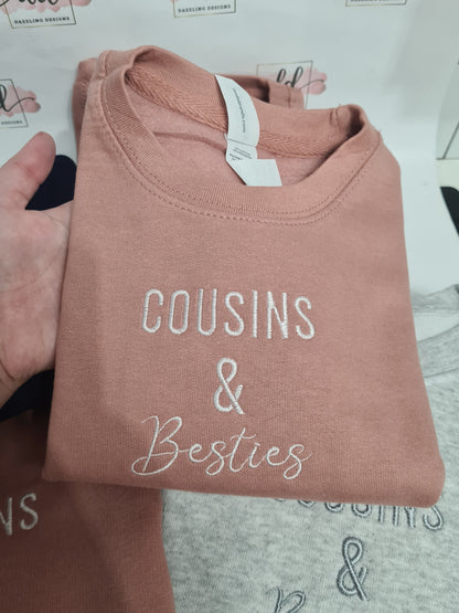 Cousins & besties jumper