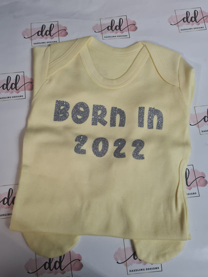 Personalised Baby grow