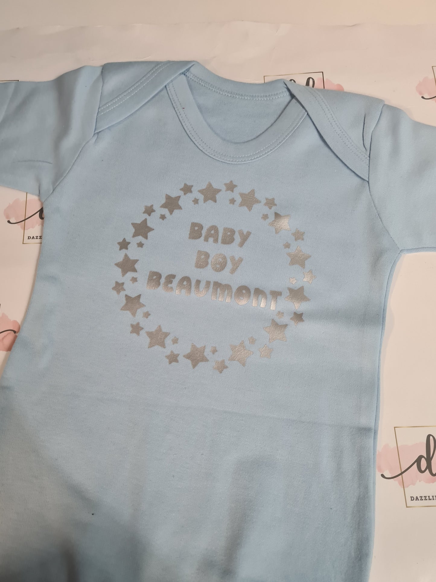 Personalised Baby grow