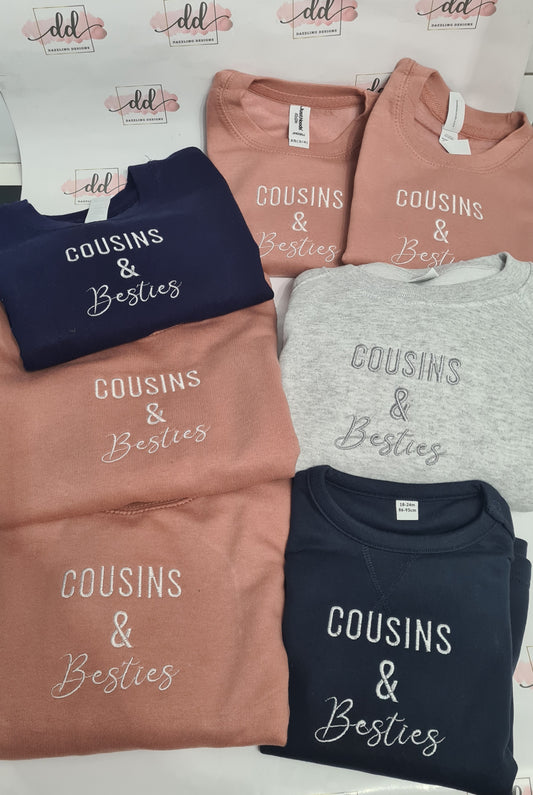 Cousins & besties jumper