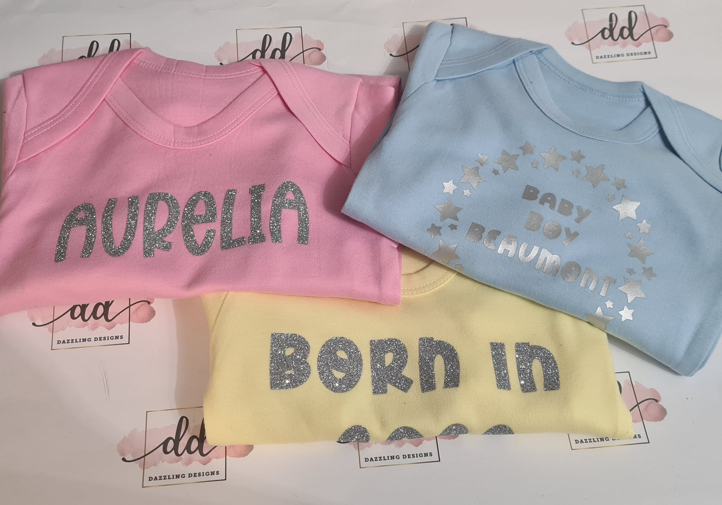 Personalised Baby grow