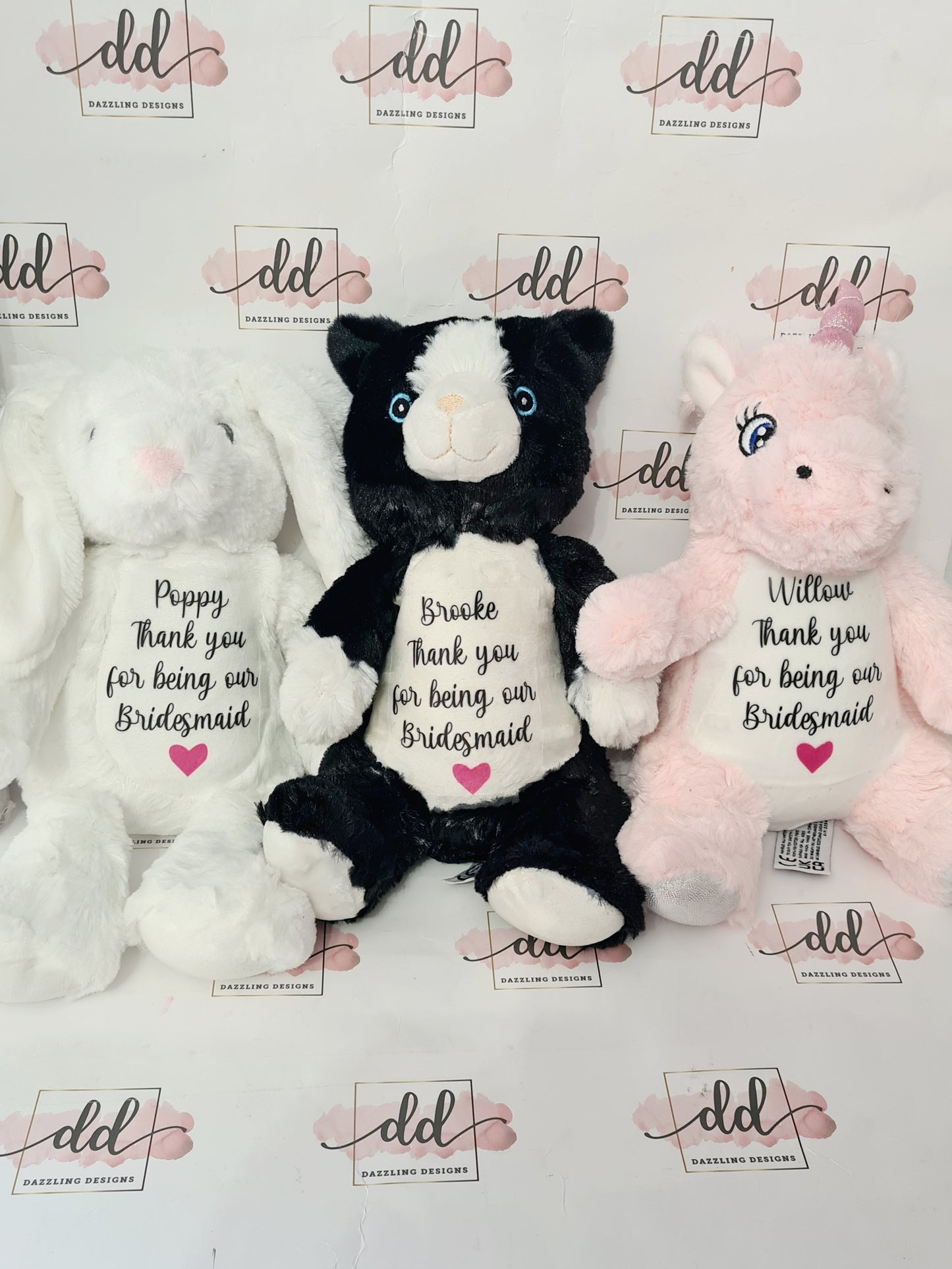 Personalised teddies