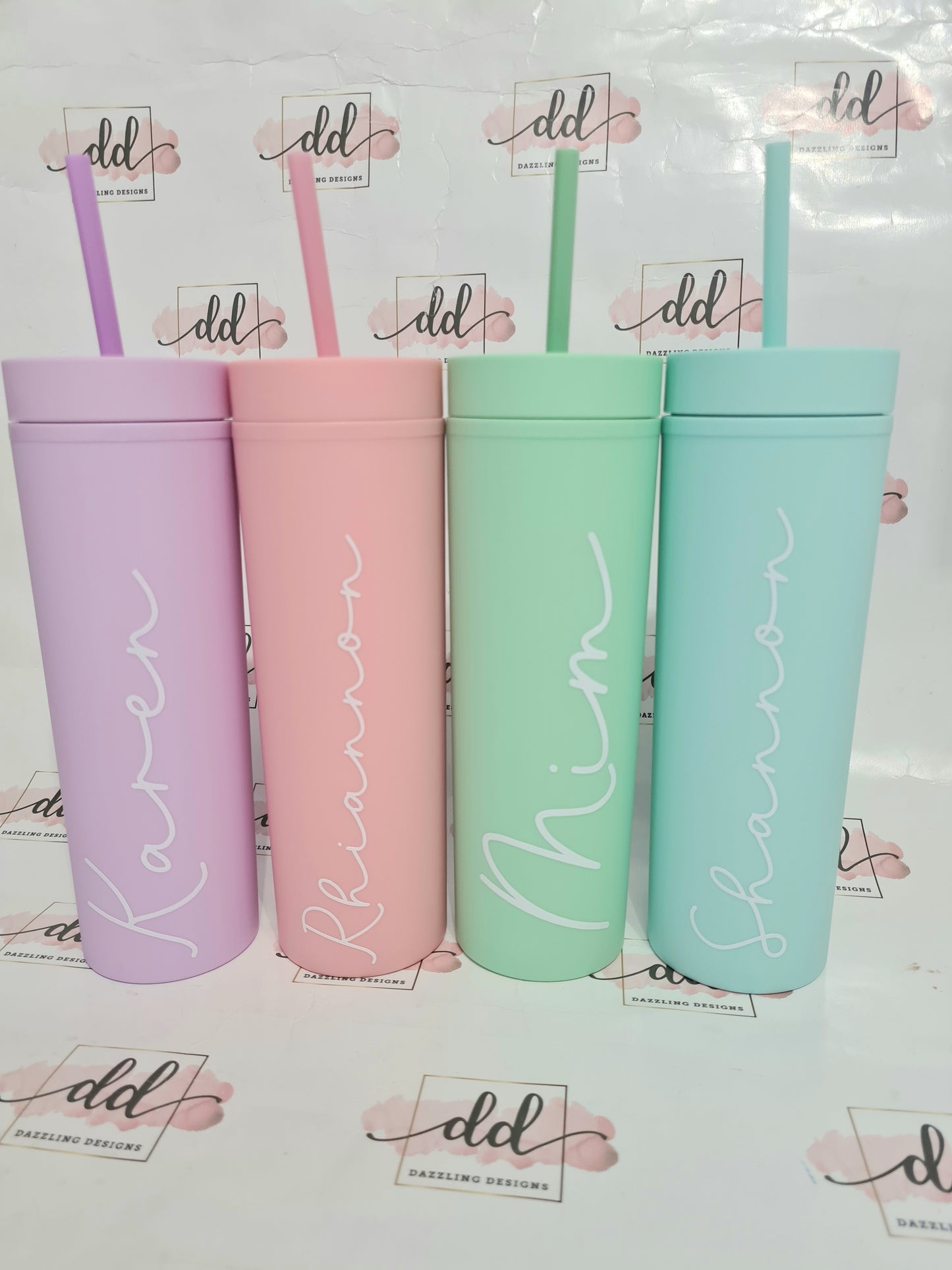 Skinny tumblers