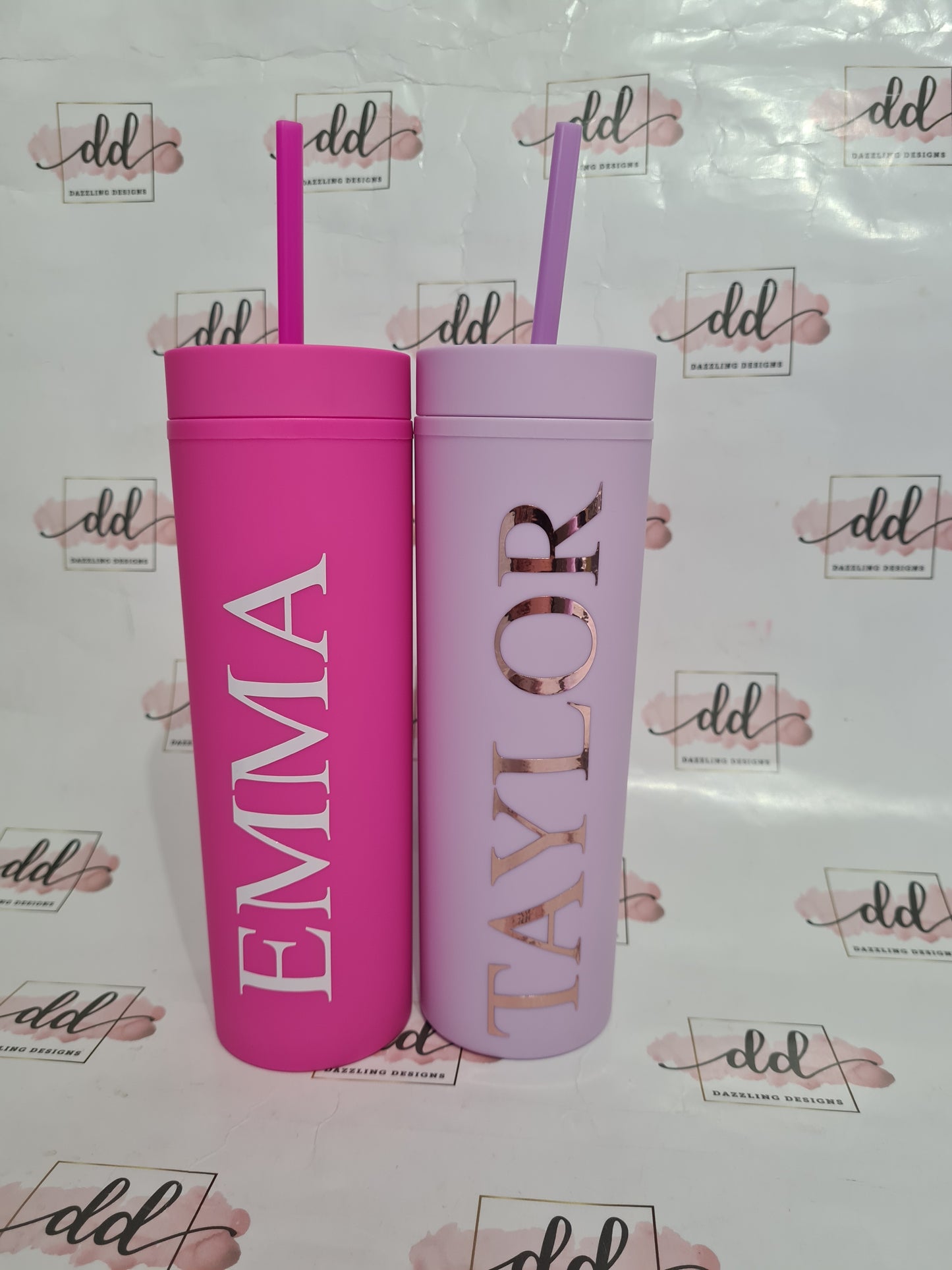 Skinny tumblers