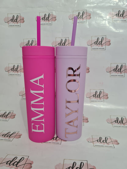 Skinny tumblers