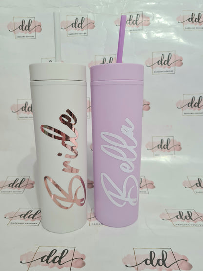 Skinny tumblers