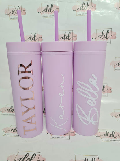 Skinny tumblers