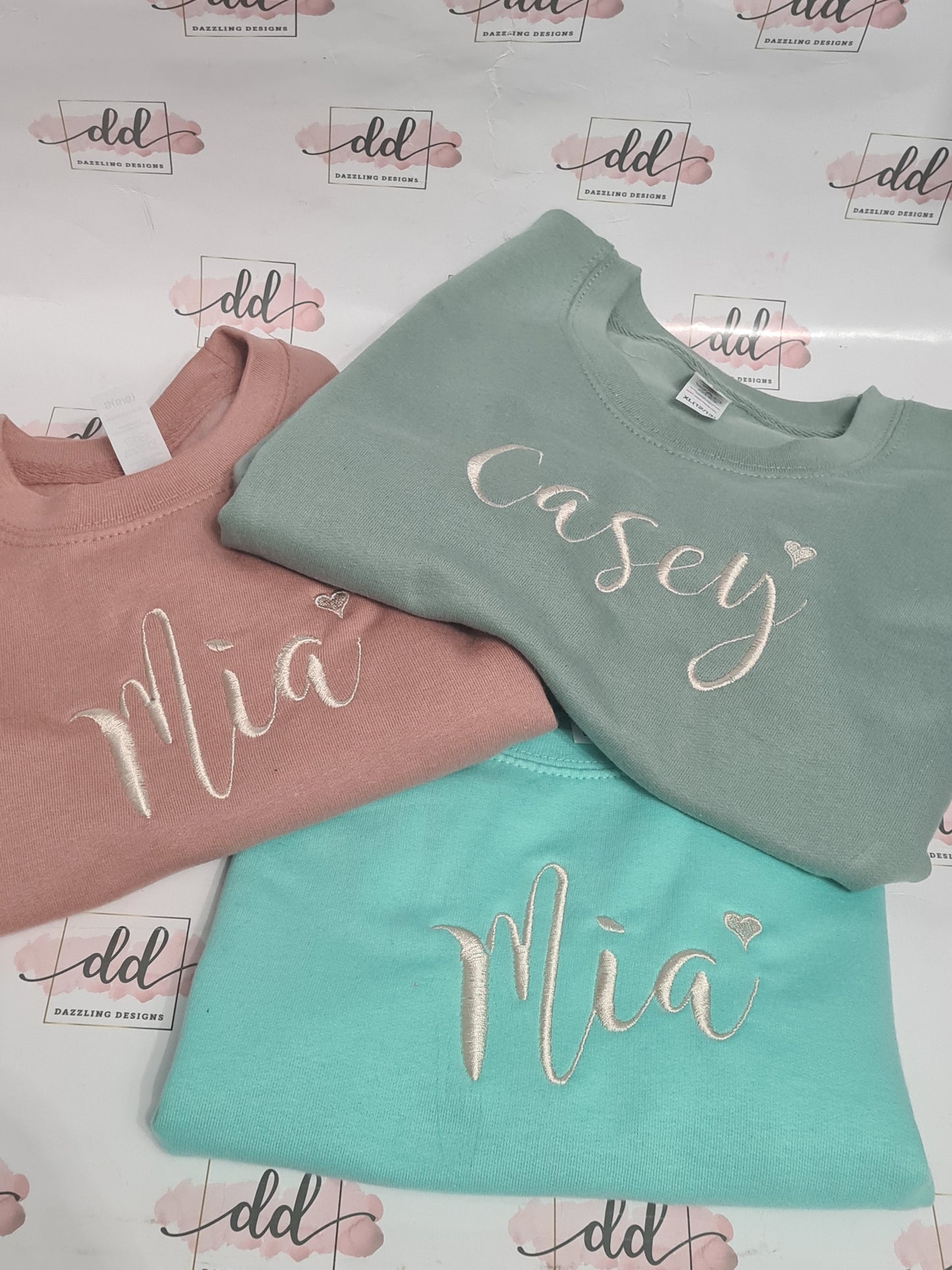 Childrens name jumpers