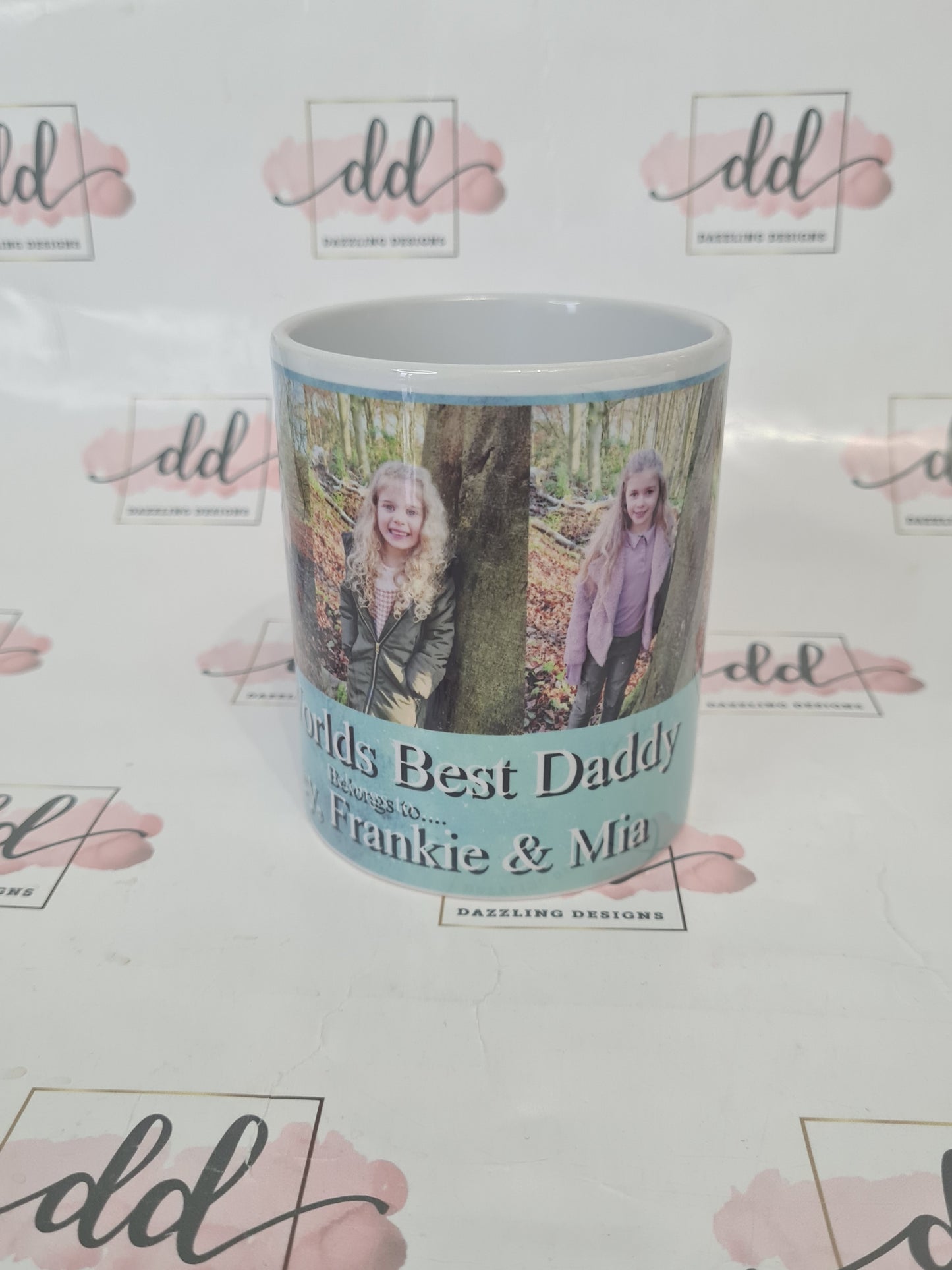 Fathers day photo mug