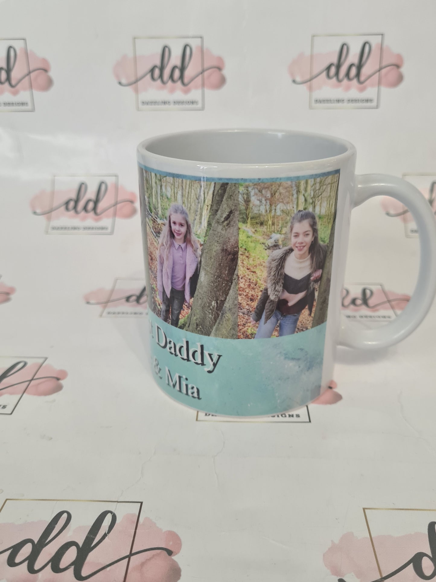 Fathers day photo mug