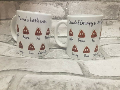 Little s**ts mugs