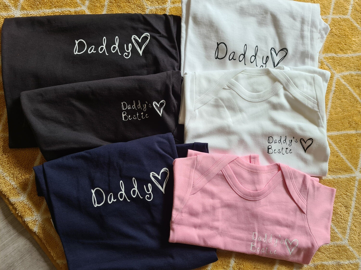 Daddy & Daddys bestie tshirt set