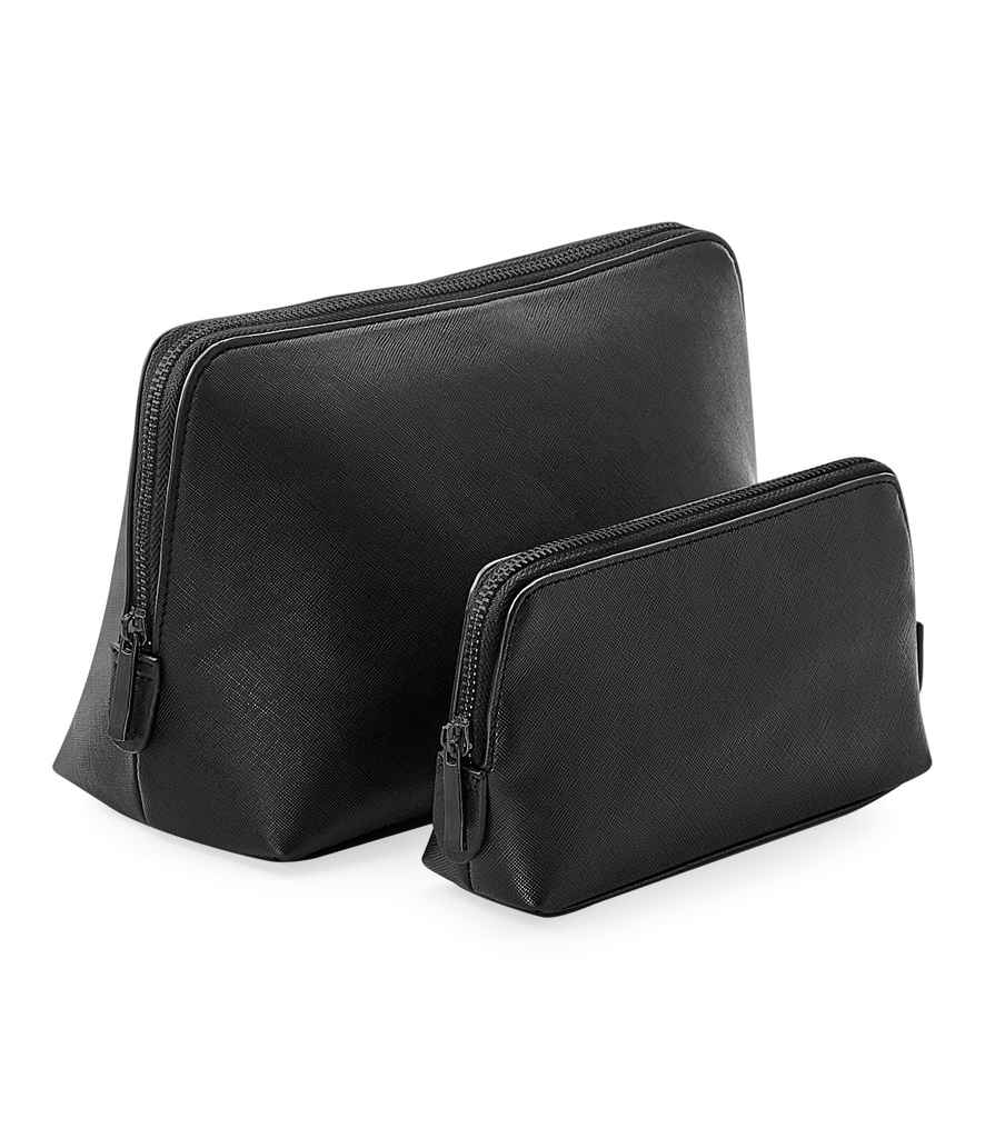 Makeup bag and card wallet set