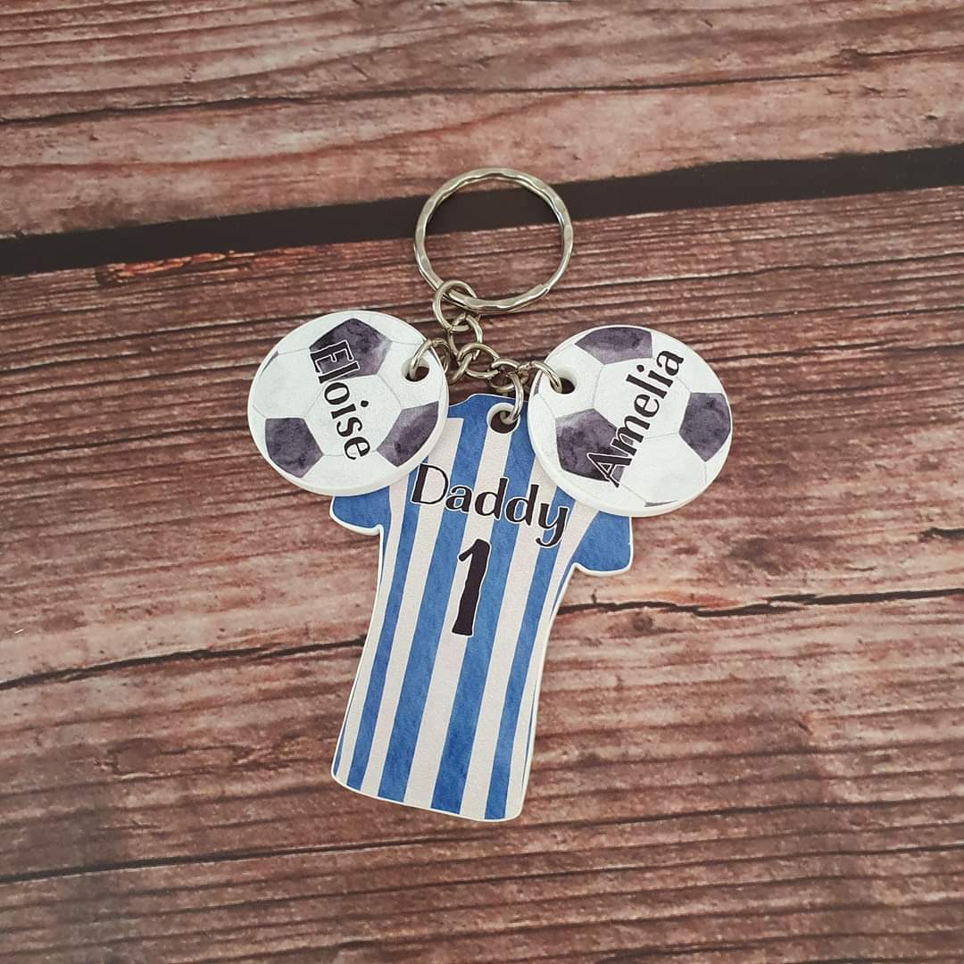 Football shirt keyring