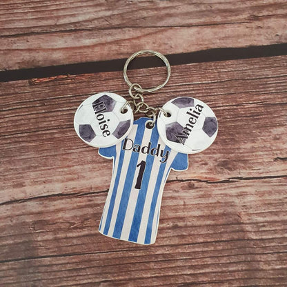 Football shirt keyring