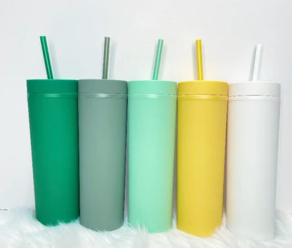 Skinny tumblers