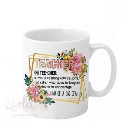 Teacher Quote Mugs